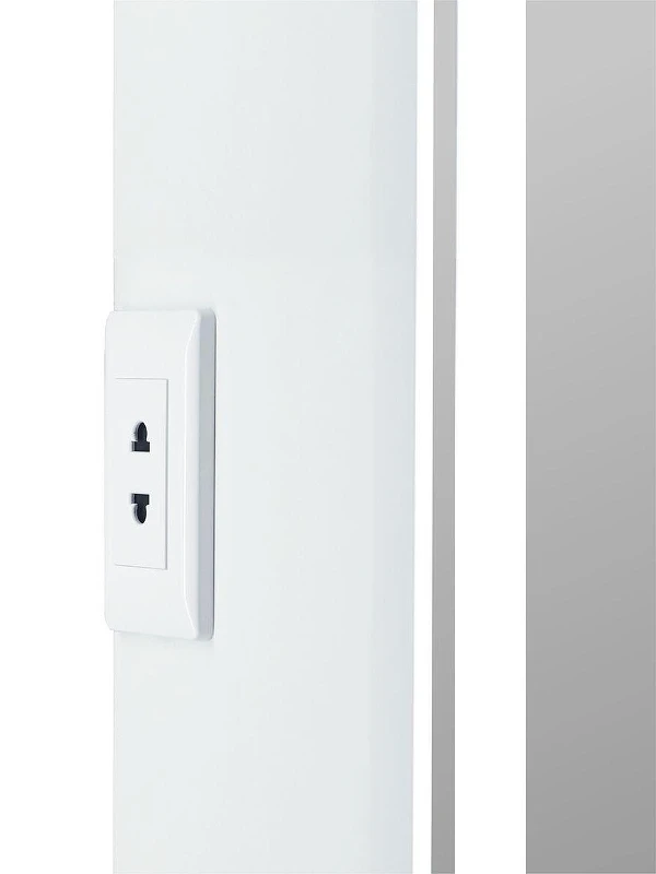 Зеркальный шкаф Art&Max Platino 55 R AM-Pla-550-800-1D-R-DS-F с подсветкой цвет Белый