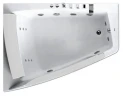 Акриловая ванна Gemy G9056BL 170х130 с гидромассажем