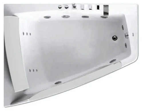 Акриловая ванна Gemy G9056BL 170х130 с гидромассажем