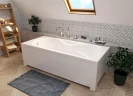 Ванна из искусственного камня Эстет Элис 170х75 ФР-00014628 цвет Белый матовый