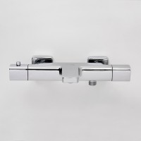 Смеситель для ванны WasserKRAFT Naab 8611 Thermo с термостатом Хром латунь на стену