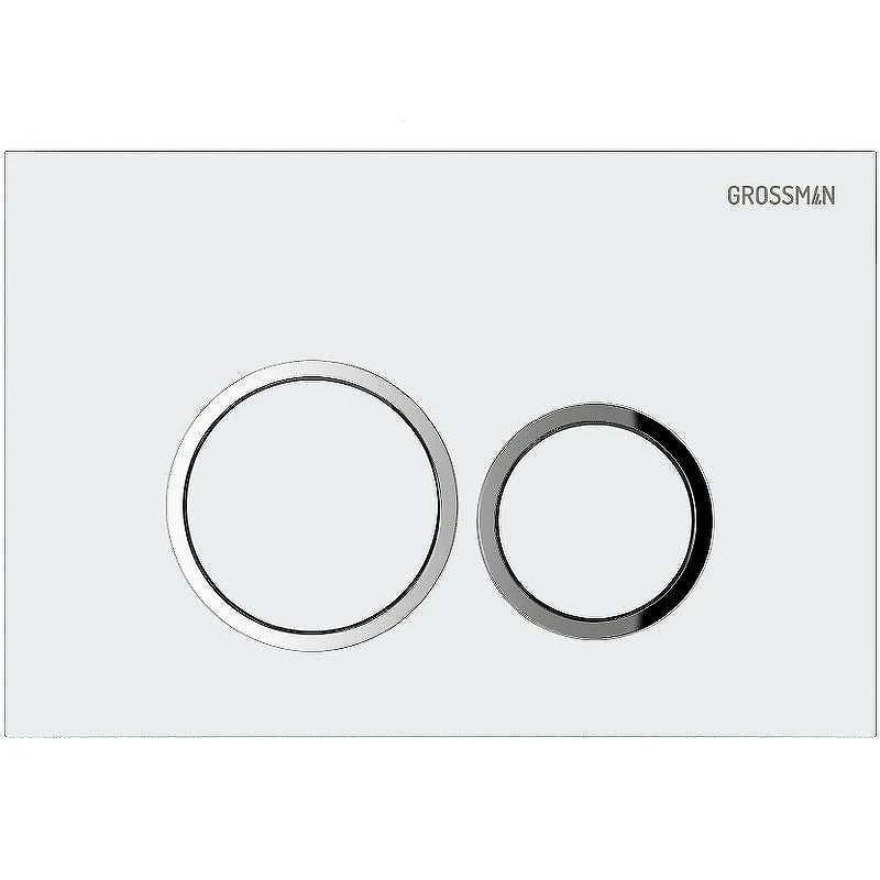 Кнопка смыва для инсталляции Grossman Galaxy 700.K31.01.000.000 цвет Белый глянцевый
