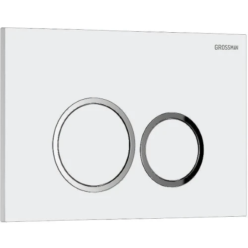 Кнопка смыва для инсталляции Grossman Galaxy 700.K31.01.000.000 цвет Белый глянцевый