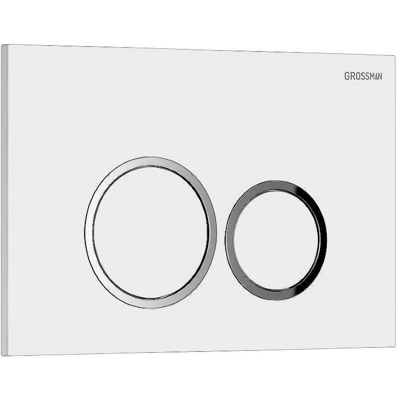 Кнопка смыва для инсталляции Grossman Galaxy 700.K31.01.000.000 цвет Белый глянцевый