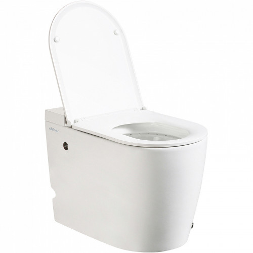 Унитаз Abber Bequem AC1114P приставной с сиденьем Микролифт фаянс приставной