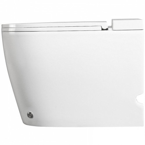 Унитаз Abber Bequem AC1114P приставной с сиденьем Микролифт фаянс приставной