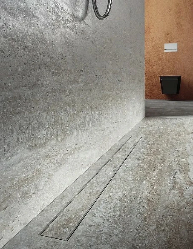 Душевой лоток Alcaplast Marble APZ15S-850 с решеткой под плитку