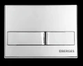 Комплект унитаза с инсталляцией Berges Ego XL 043233 с сиденьем Микролифт и клавишей смыва Хром фарфор подвесной