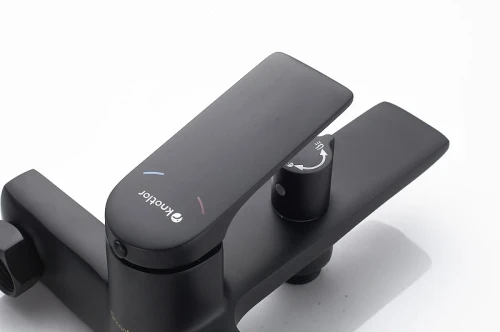 Смеситель для ванны Knotlor Vigor KN-71/BL цвет Черный матовый