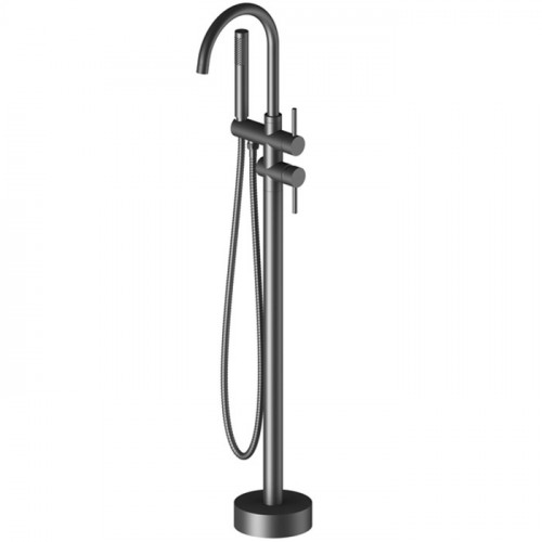 Смеситель для ванны Timo Saona 2300/03Y-CR Черный на пол