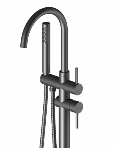 Смеситель для ванны Timo Saona 2300/03Y-CR Черный на пол