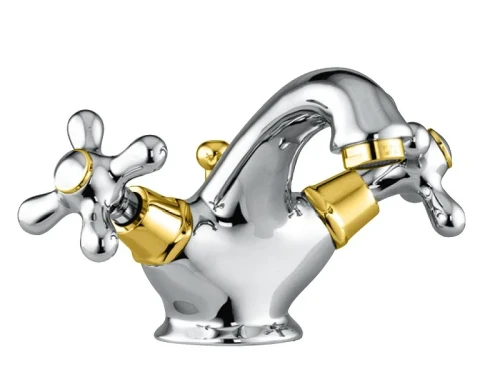 Смеситель для раковины Fiore Margot 26CO0622 цвет Хром Золото