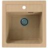 Кухонная мойка Alveus Granital Atrox 20 Beige G55 470x500 1131988 Бежевая искусственный камень (литьевой мрамор) встраиваемая сверху, встраиваемая снизу