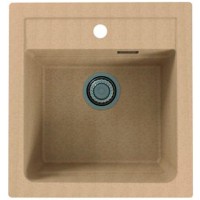 Кухонная мойка Alveus Granital Atrox 20 Beige G55 470x500 1131988 Бежевая искусственный камень (литьевой мрамор) встраиваемая сверху, встраиваемая снизу