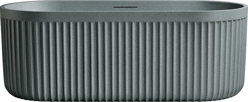 Ванна из искусственного камня AltroBagno Gianni 170x75 090212 цвет Серый гранит