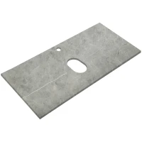 Столешница под раковину BelBagno 100 KEP-100-MGL Marmo Grigio Lucido искусственный камень (литьевой мрамор)