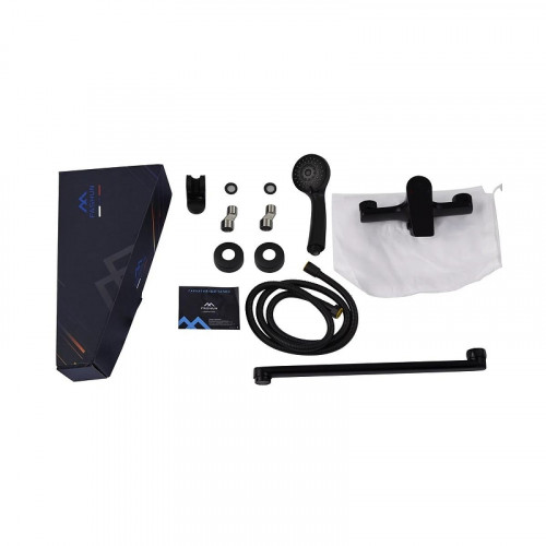 Смеситель для ванны Fashun A2286-7 универсальный цвет Черный