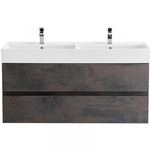 Тумба под раковину Cezares Molveno 46 120 MOLVENO 46-120-2C-SO-2-OSS подвесная Ossido МДФ / ЛДСП