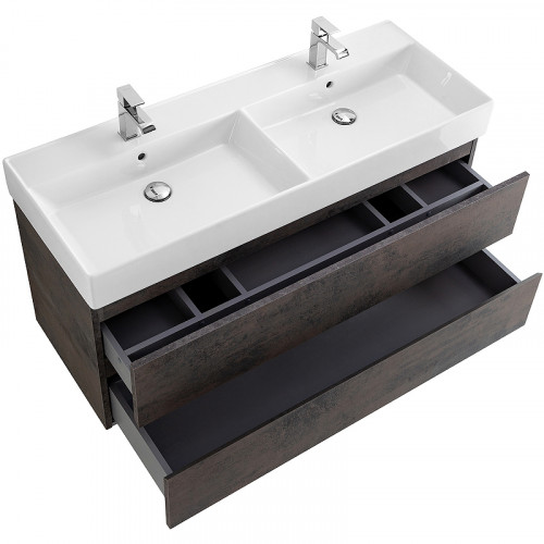 Тумба под раковину Cezares Molveno 46 120 MOLVENO 46-120-2C-SO-2-OSS подвесная Ossido МДФ / ЛДСП