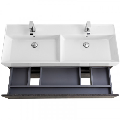 Тумба под раковину Cezares Molveno 46 120 MOLVENO 46-120-2C-SO-2-OSS подвесная Ossido МДФ / ЛДСП