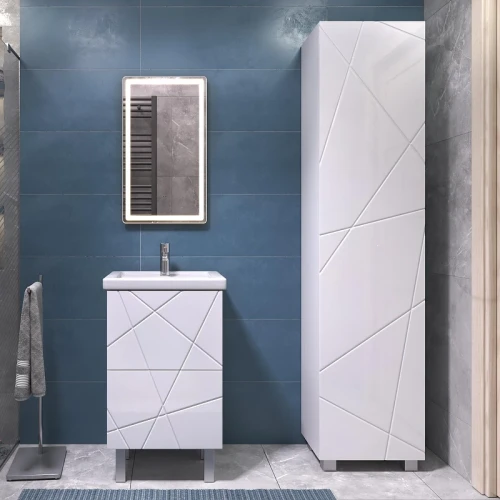 Тумба под раковину Vigo Geometry 50 tn.bsf.GEO.FOS.50.2Y цвет Белый