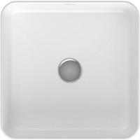 Раковина-чаша Berges Ego SL 38 181010 Белая глянцевая фарфор накладная