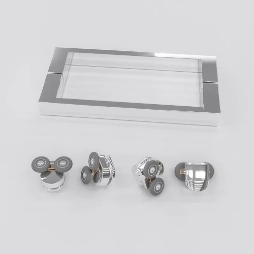 Душевой уголок RGW Classic 100x70 32094870-011 профиль цвет Хром стекло прозрачное