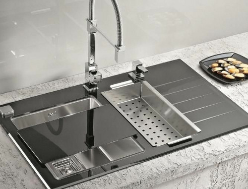 Коландер Alveus 1119835 Сатинированная сталь