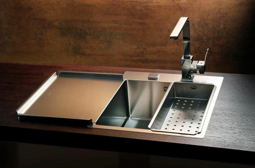 Коландер Alveus 1119835 Сатинированная сталь