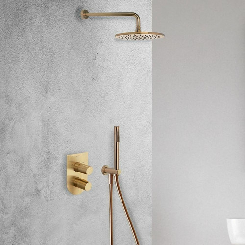 Смеситель для душа Ramonsoler Tzar 341503SOC Золото брашированное