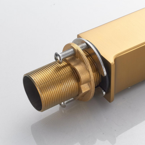 Смеситель для раковины Shevanik S4401G цвет Золотой сатин