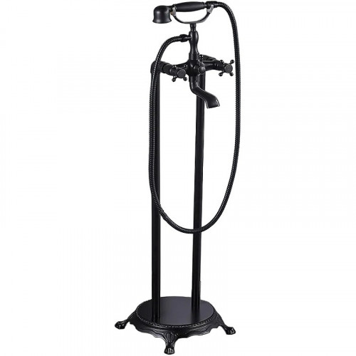 Смеситель для ванны Boch Mann Vico B BM9654 Черный латунь на пол