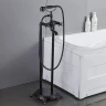 Смеситель для ванны Boch Mann Vico B BM9654 Черный латунь на пол