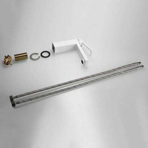 Смеситель для раковины Shevanik S6801C цвет Белый