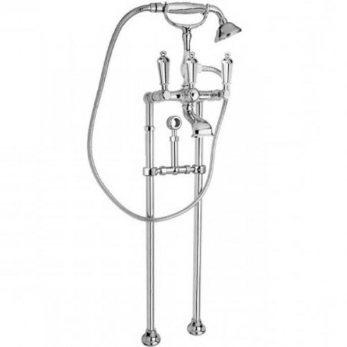 Смеситель для ванны Cezares First VDPS FIRST-VDPS-01-M Хром латунь на пол