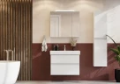 Тумба под раковину Roca Oleta 80 A857640806 подвесная Белый глянец