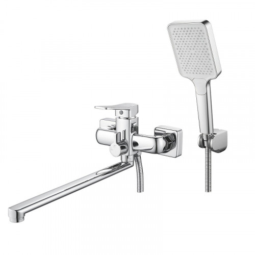 Смеситель для ванны Shevanik S9922 универсальный цвет Хром