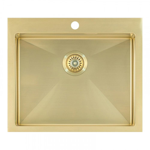 Кухонная мойка Seaman Eco Marino 60 SMV-600-LG.A цвет Светлое золото сатин