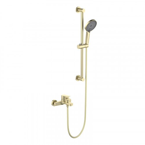 Смеситель для ванны Aquatek Лугано AQ1748BG цвет Золото шлифованное