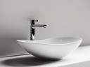Раковина-чаша Ceramicanova Element 61 CN6015 Белая фаянс накладная