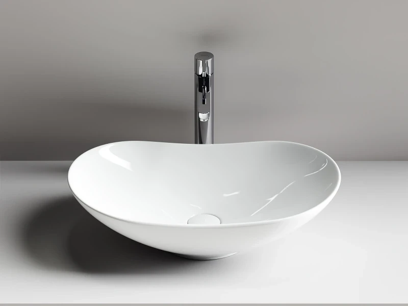 Раковина-чаша Ceramicanova Element 61 CN6015 Белая фаянс накладная