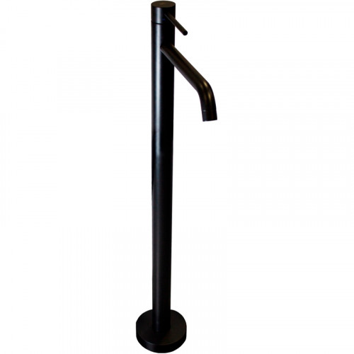 Смеситель для раковины Paffoni Light LIG031NO Черный матовый на пол