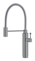 Смеситель для кухни Vincea VKF-101GM цвет Вороненая сталь