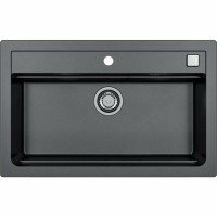 Кухонная мойка Alveus Granital Atrox 40 Carbon G91 790x500 1140447 Угольная искусственный камень (литьевой мрамор) встраиваемая сверху, встраиваемая снизу