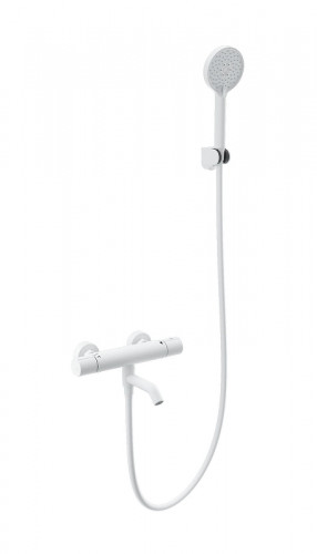 Смеситель для ванны Wonzon &amp; Woghand WW-B3029-A1-MW с термостатом цвет Белый матовый