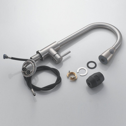 Смеситель для кухни Raffine F213L цвет Сатин