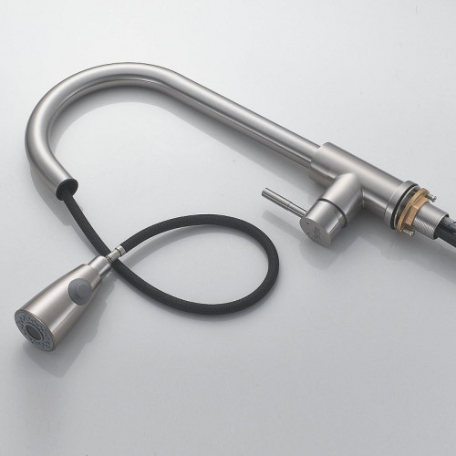 Смеситель для кухни Raffine F213L цвет Сатин