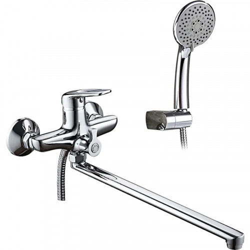 Смеситель для ванны Ledeme H48 2248L универсальный Хром латунь на стену