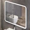 Зеркало Bond Cube 100x80 M39ZE-10080 с подсветкой с сенсорным выключателем стекло