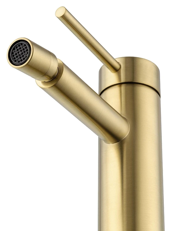 Смеситель для биде Wonzon & Woghand Stick WW-88339017-BG цвет Брашированное золото